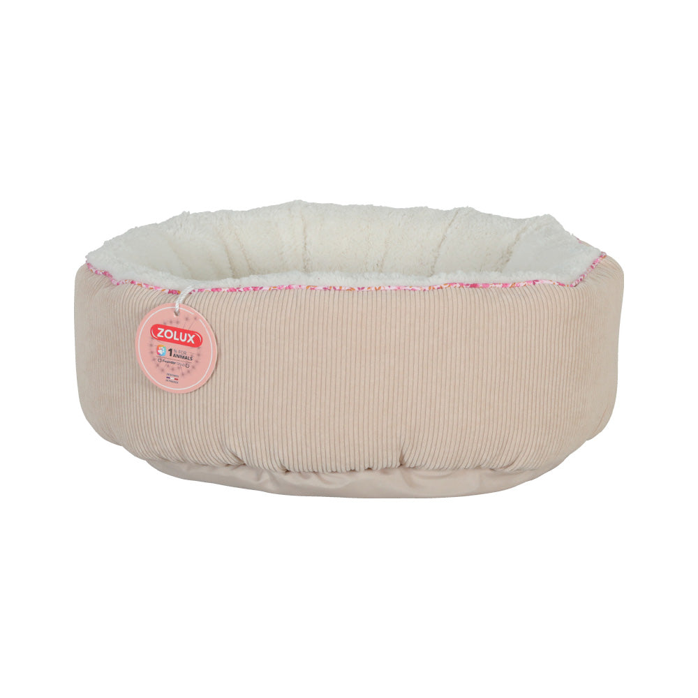 زولكس بلوم سرير مريح للقطط والكلاب لون بيج