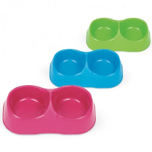 صحن بلاستيكي مزدوج وسط 0.3 لتر