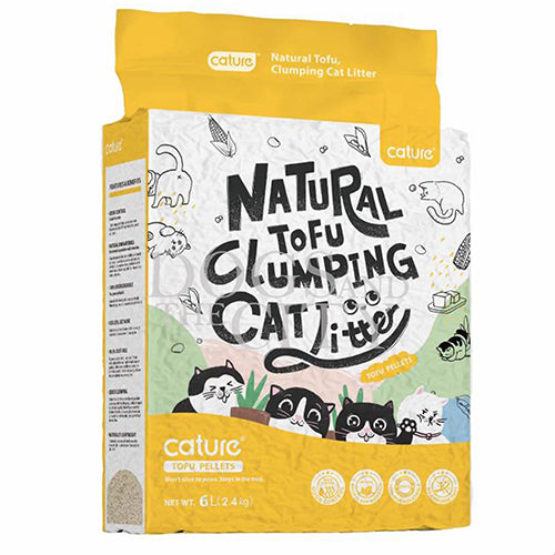 كاتشر فول الصويا "بديل الرمل" توفو صديق البيئة القابل للتحلل 2.4 كغ