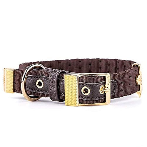 ماي فاميلي ميلان طوق نيلون بني وسط 45×2.2سم