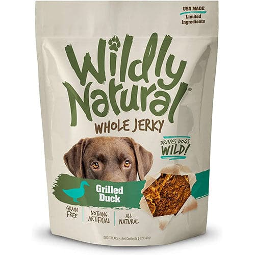 وايلدلي ناتشرال مكافات للكلاب بنكهة البط المشوي 141غ