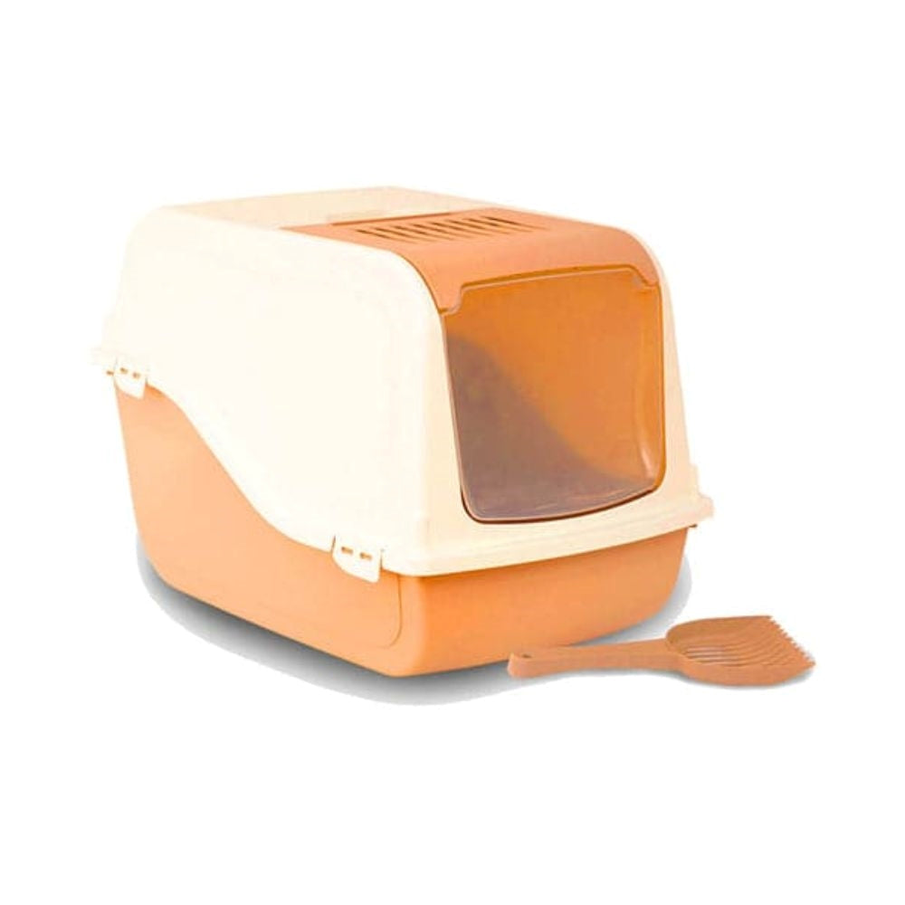 ام بي برغامو صندوق رمل اريال قابل للفتح بالكامل برتقالي