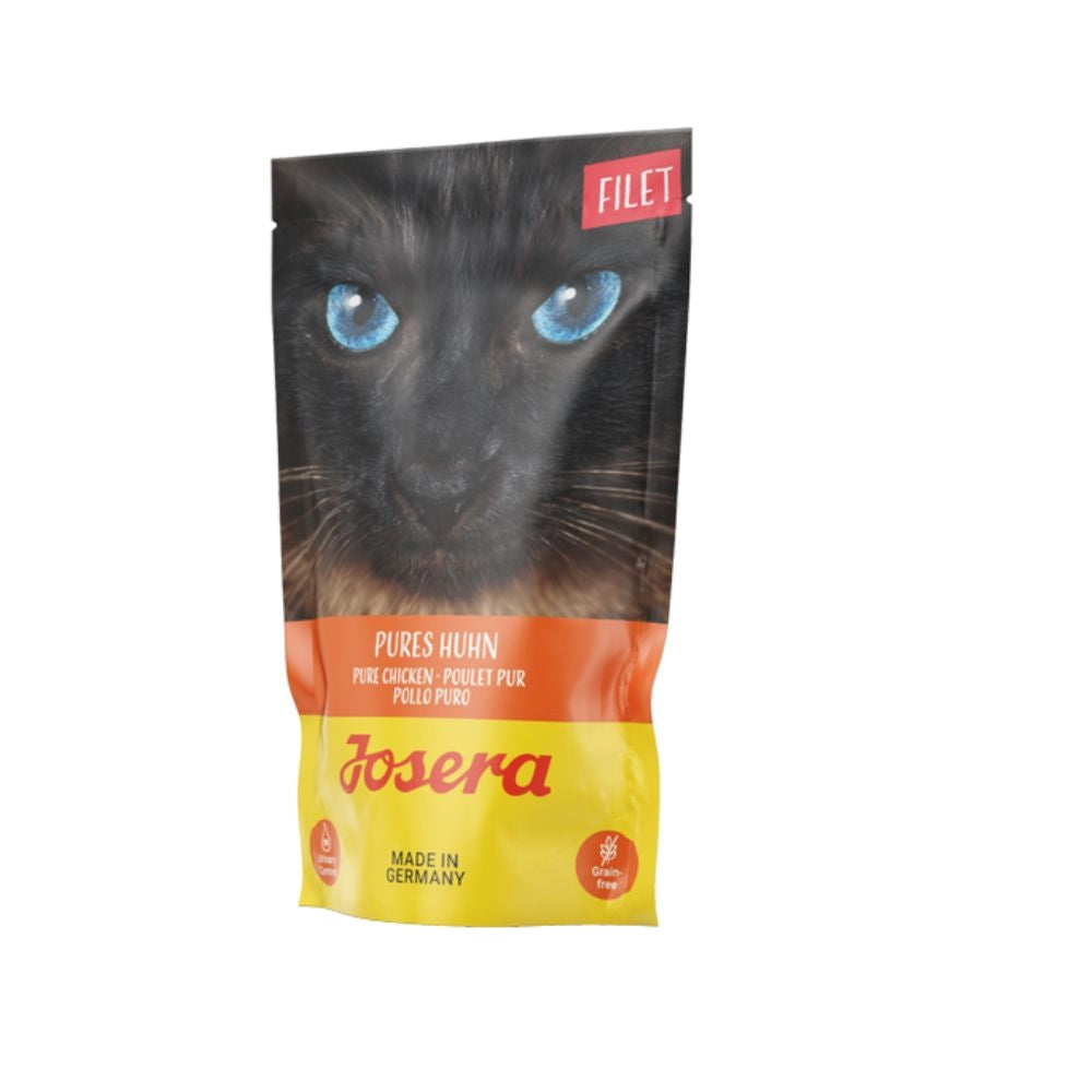 جوسيرا طعام رطب للقطط البالغة بنكهة فيليه الدجاج 70غ