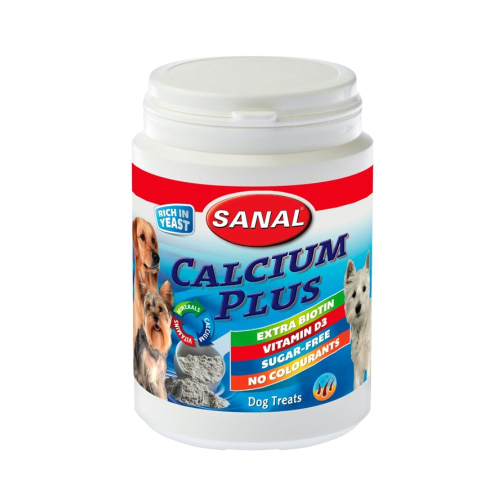 سنال مسحوق كالسيوم بلاص للكلاب 200غ