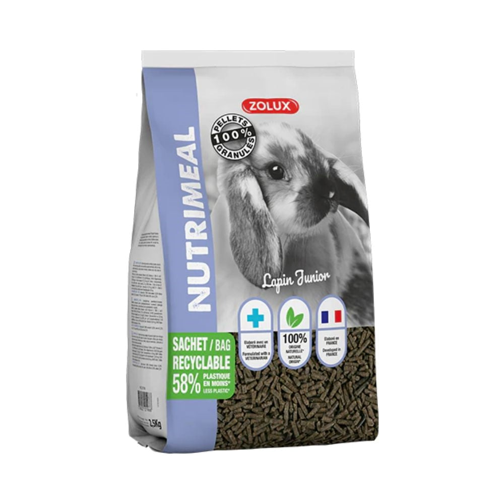 زولكس نوتريميل طعام للارنب الهولندي الصغير حتى عمر 6 شهور